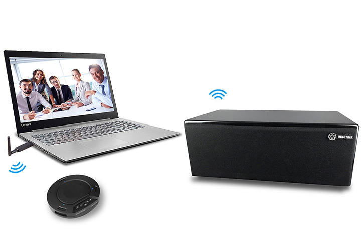 INNOTRIK Bluetooth Conference Speaker w/Microphone
